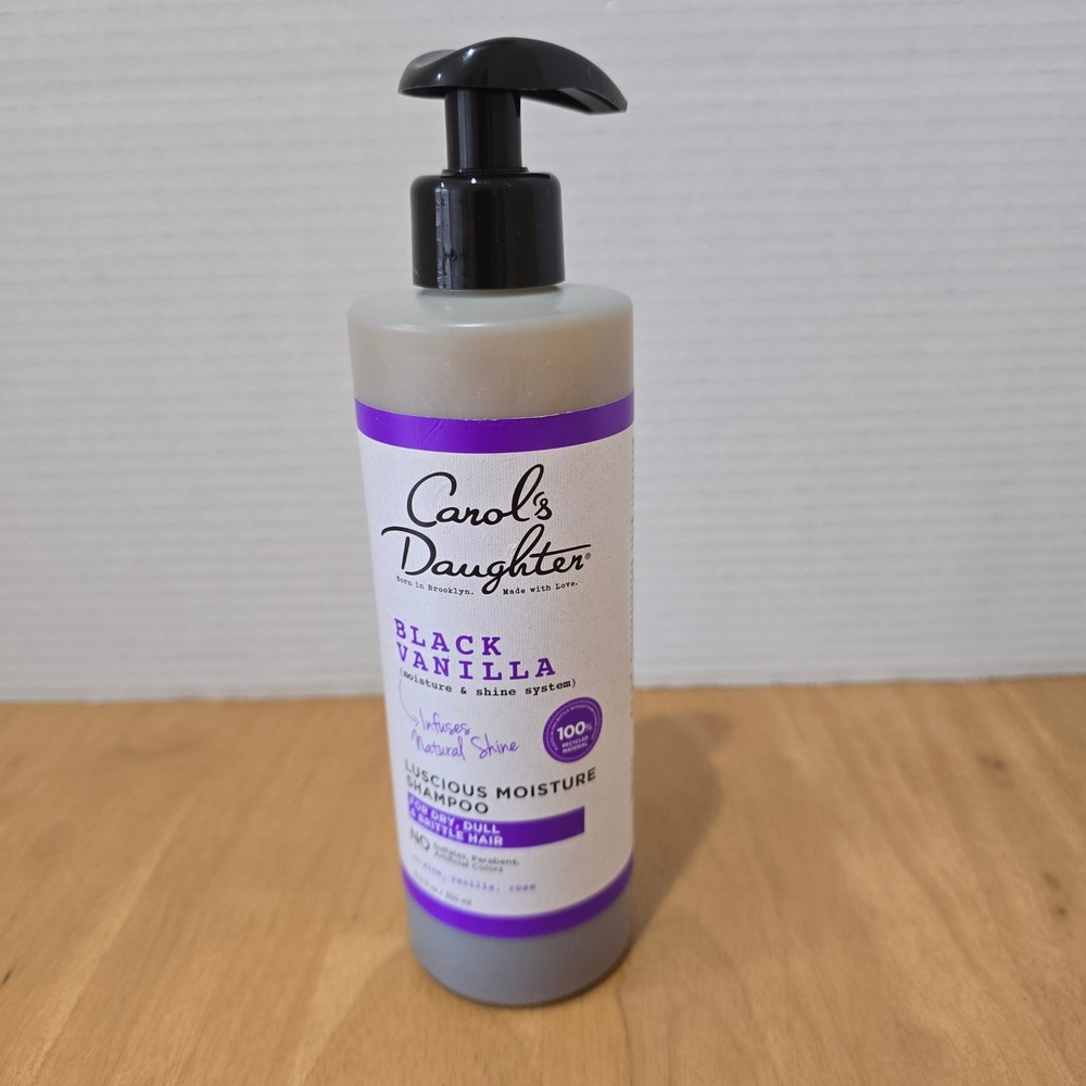 Carol's Daughter Shampoo Black Vanilla Luscious Moisture 12oz New